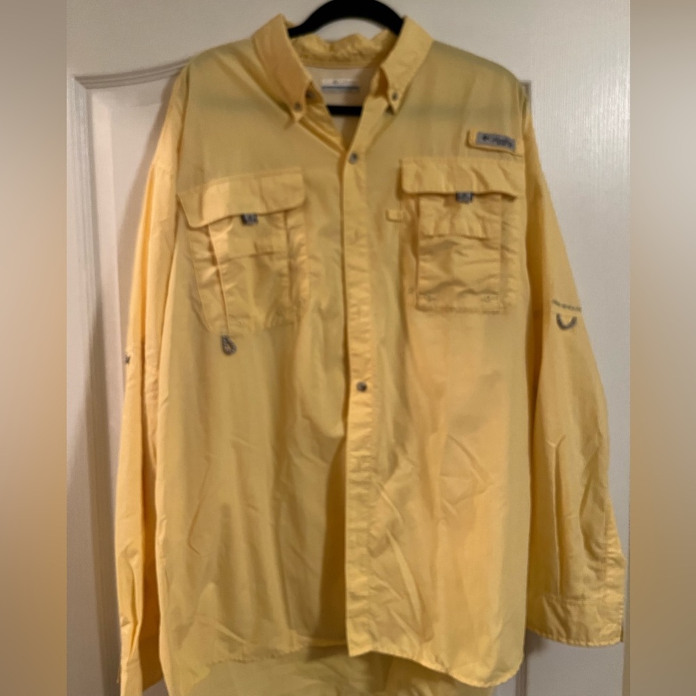 Columbia PFG long sleeve button up